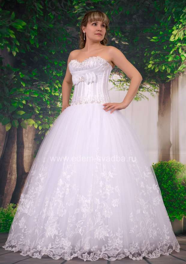 Свадебное платье  1510 Ракушка лазерная "Шармель" 1