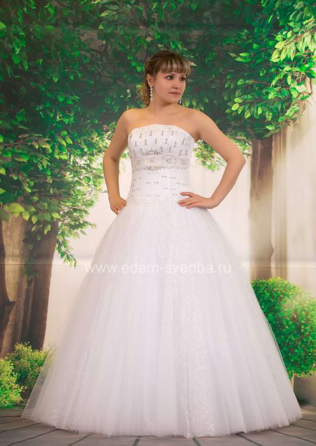 Свадебное платье  1549 Балерина дорожки напыление 190/10V 1