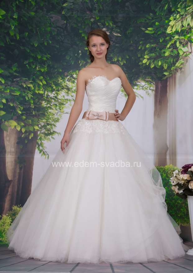 Свадебное платье  6257 20358 АК код 210 1