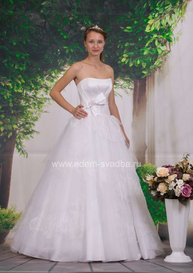 Свадебное платье  6286 Шантилье бисер 380 1