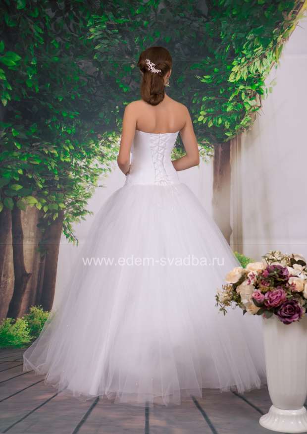 Свадебное платье  6582 СШ 23mod бант 180 Наташа 2