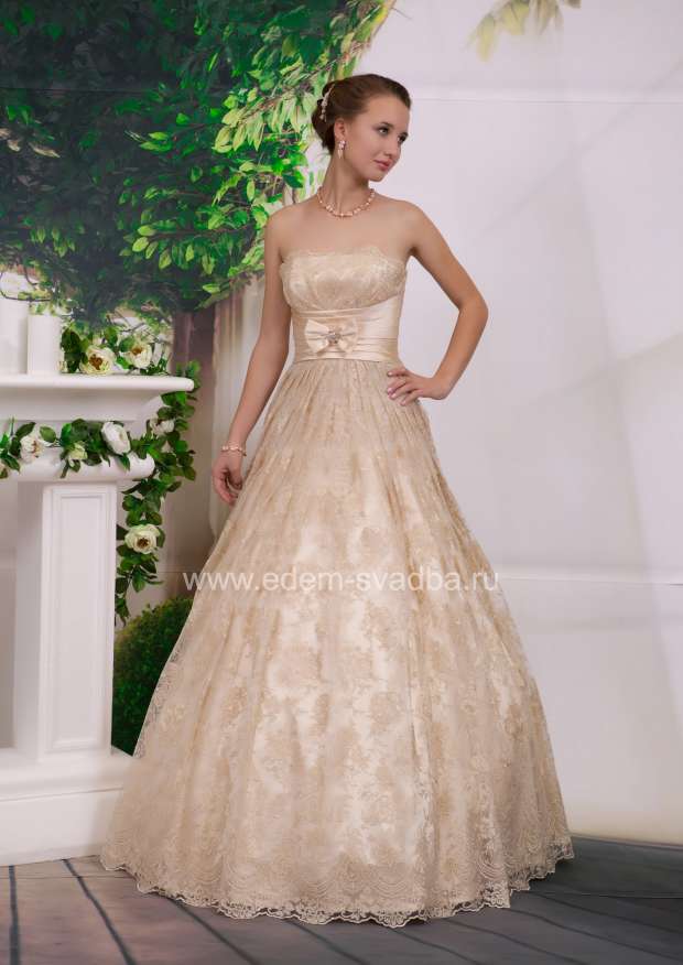 Свадебное платье  УФ Катюша код380 гипюр 1