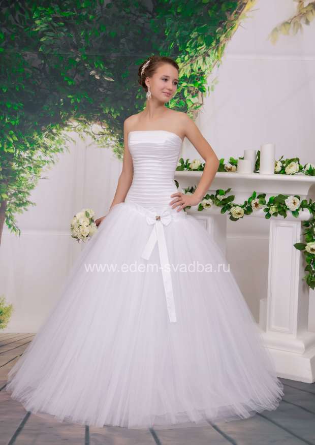 Свадебное платье  7785 Сирена Павлина 1