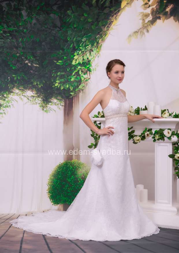 Свадебное платье  8685 код446 мод53WC 7160 ( палантин+сумочка) 1