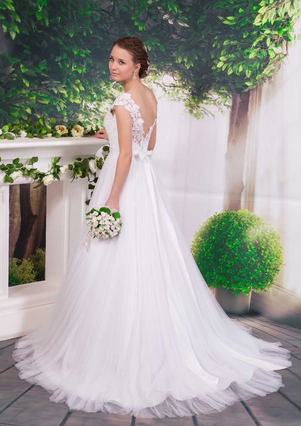 Свадебное платье  Н 235 белый 2