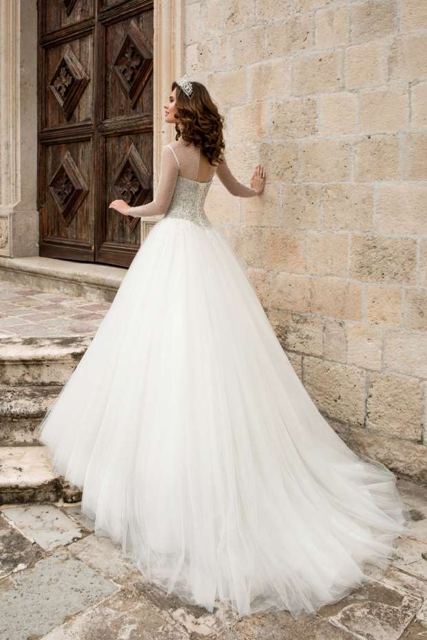 Свадебное платье Lussano "Mitchele" 16005 с болеро 2