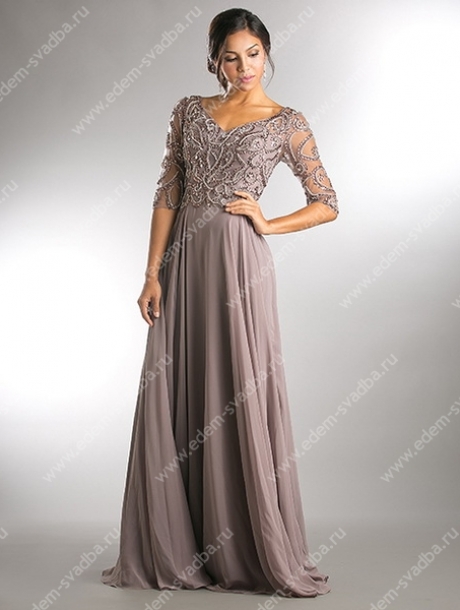 Вечернее платье  rosybrown Л/746 1