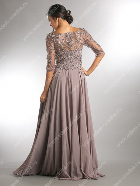 Вечернее платье  rosybrown Л/746 2