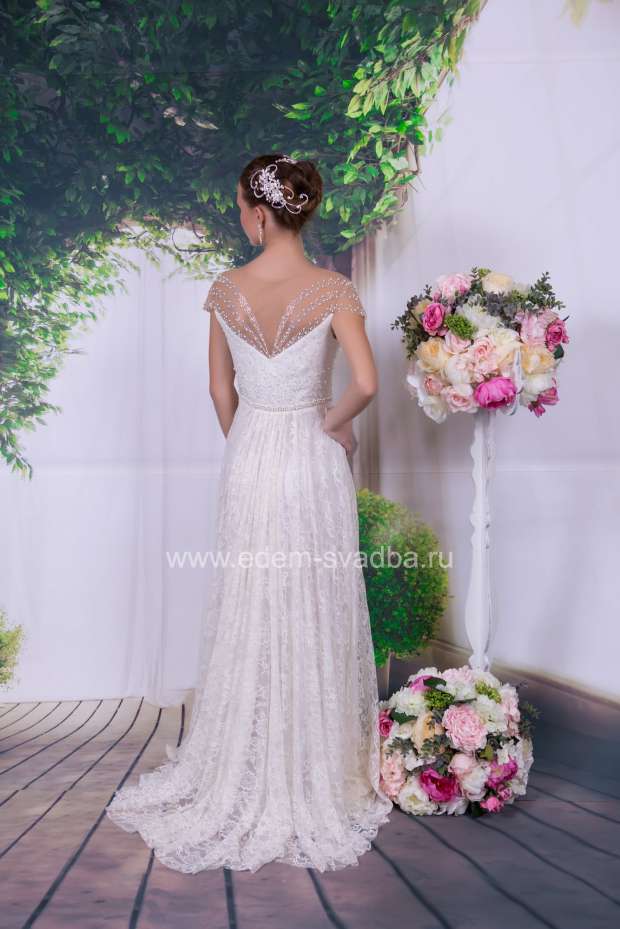 Свадебное платье  2044 длинное код142 (вечер) 2
