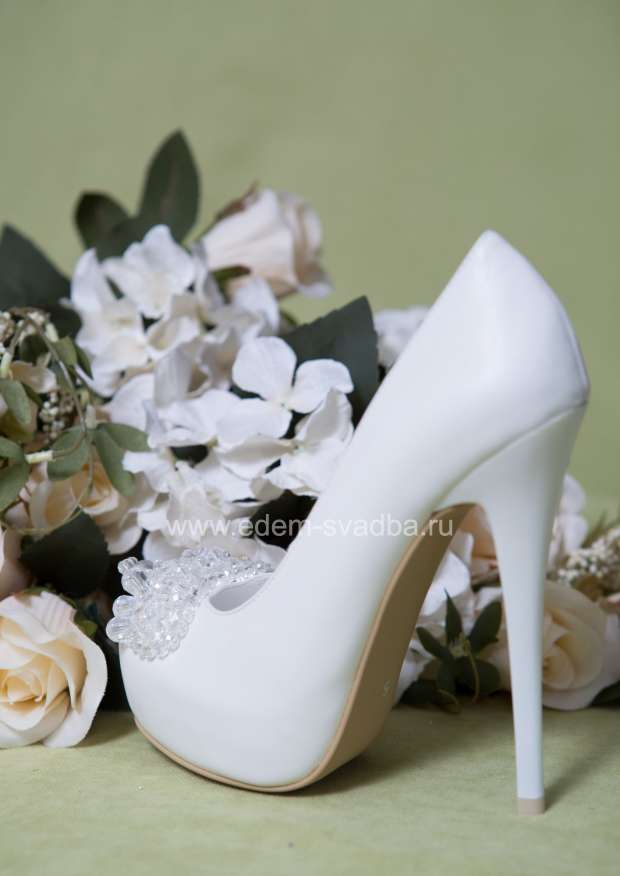 Аксессуар для невесты LOUISA PEERESS Туфли свадебные 1117-36 белые 1