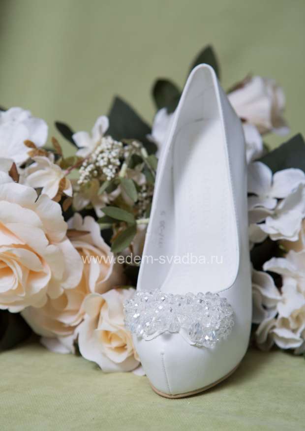 Аксессуар для невесты LOUISA PEERESS Туфли свадебные 1117-36 белые 2