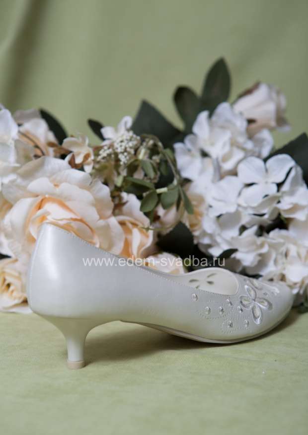 Аксессуар для невесты LOUISA PEERESS Свадебные туфли 668-591 бежевые 2