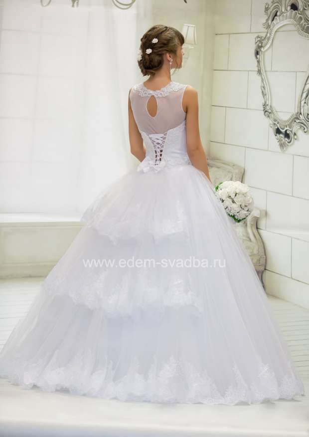 Свадебное платье  3637 АКМ 035 VK01(2EV)код 255 2