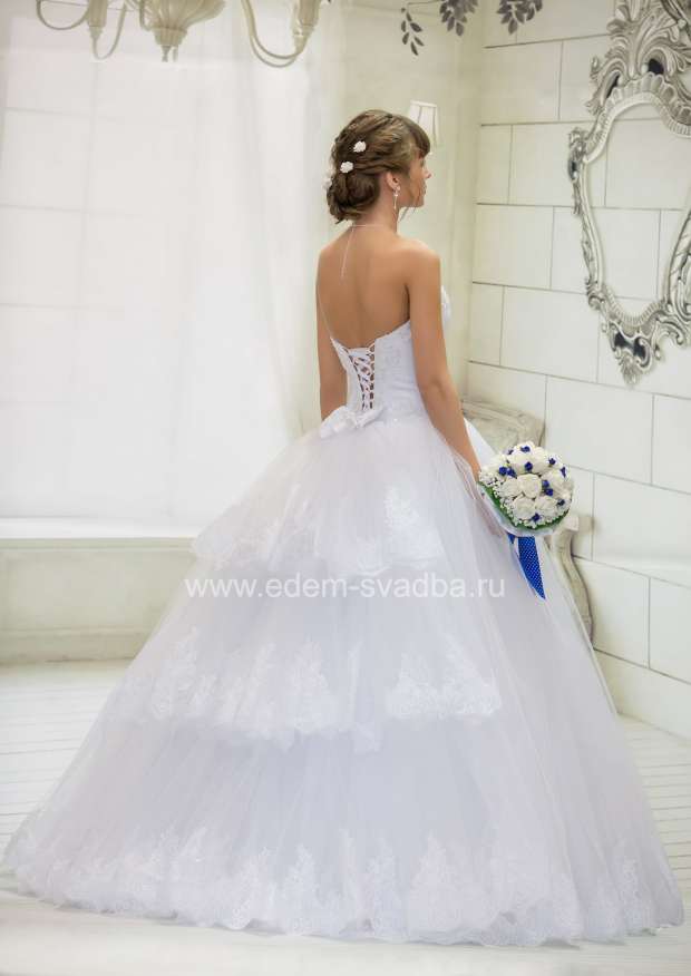 Свадебное платье  3637 АКМ 035 VK01(2EV)код 255 4