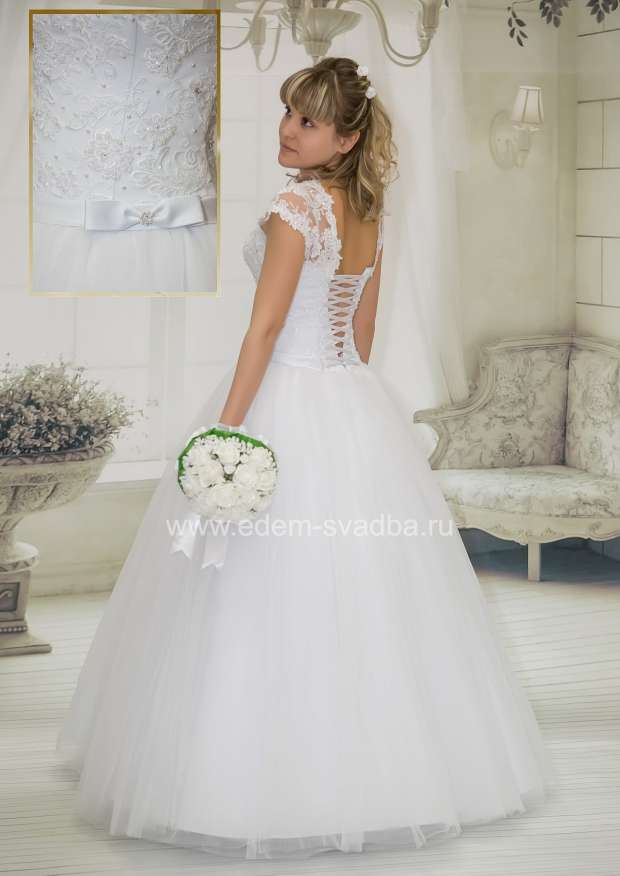 Свадебное платье  201 Юнона плечики 2
