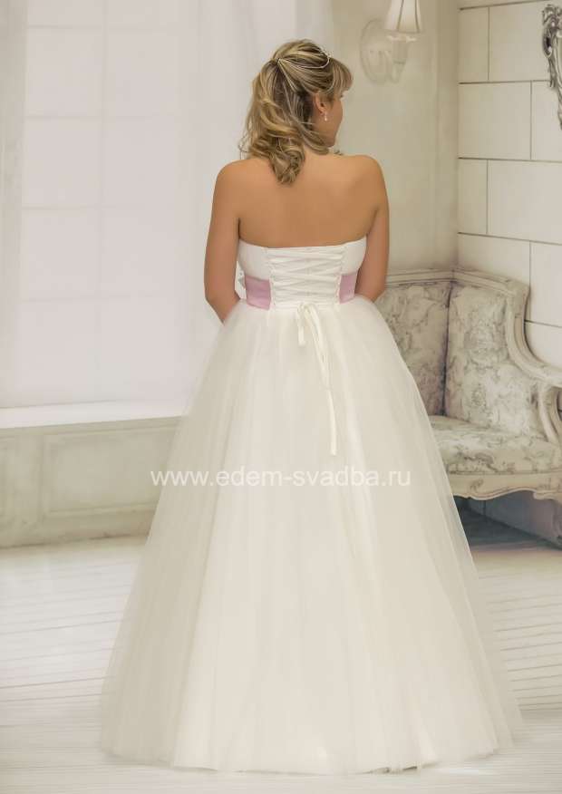 Свадебное платье  0077 Дарина пояс ДС №2 код140 2