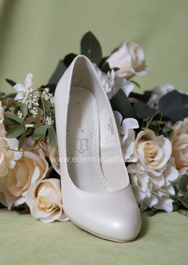 Аксессуар для невесты EVA ROSSI Свадебные туфли на каблуке-шпильке NX-NY030-01 2