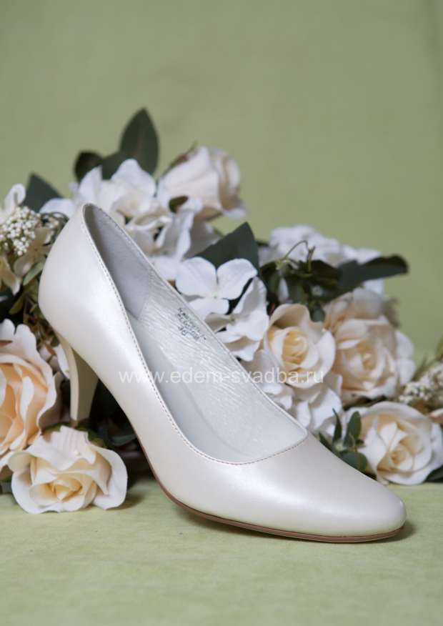 Аксессуар для невесты BLOSSEM Туфли свадебные на невысоком каблуке NB070075-29 1