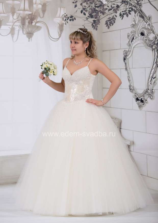 Свадебное платье  2341 Хрусталик 450v 1