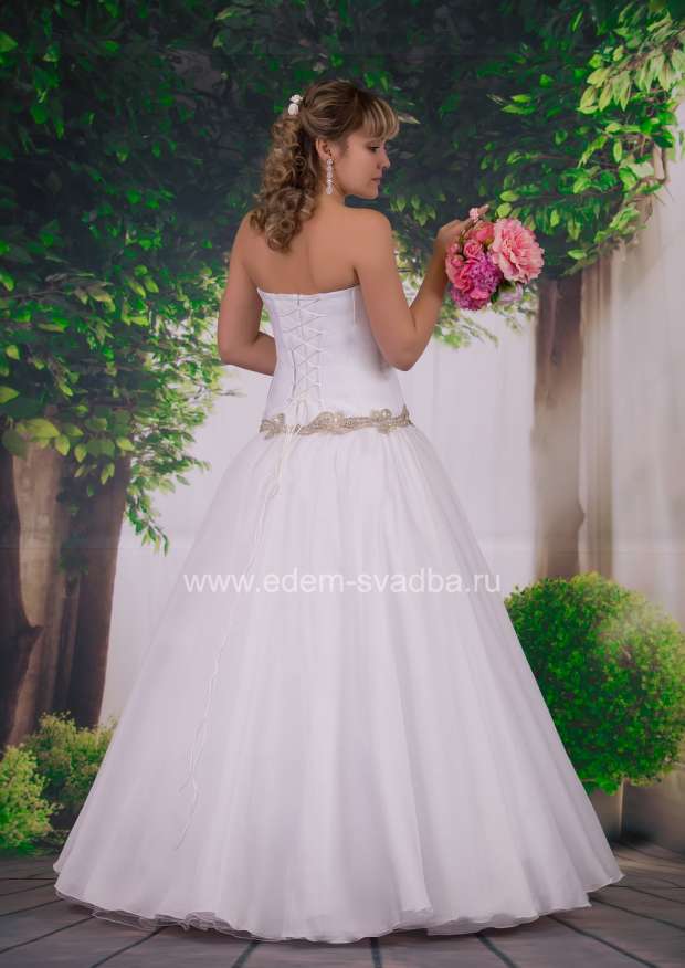 Свадебное платье  8065 Фэнтази страз. дорожка 2