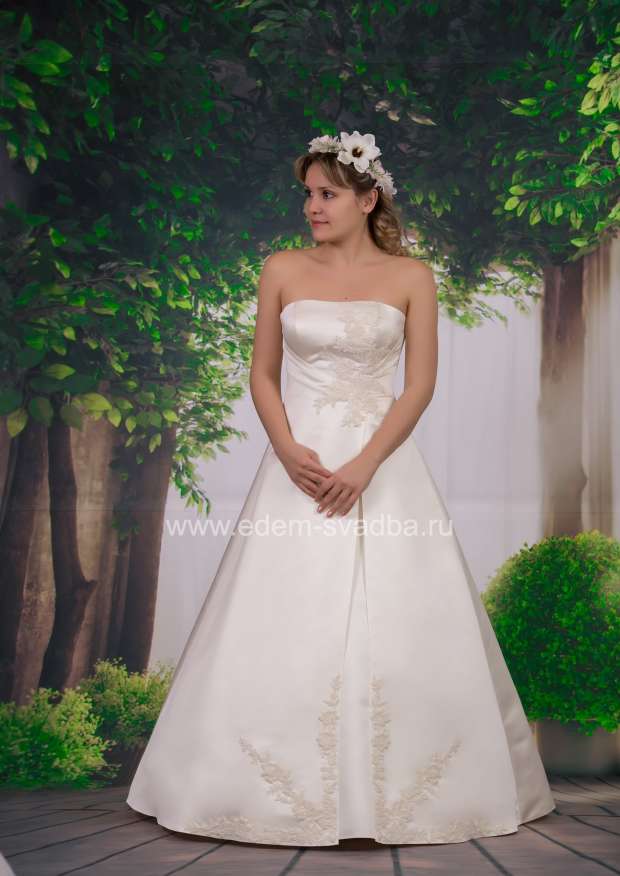 Свадебное платье  8136 Как бордо стеклярус 140Н люкс 1