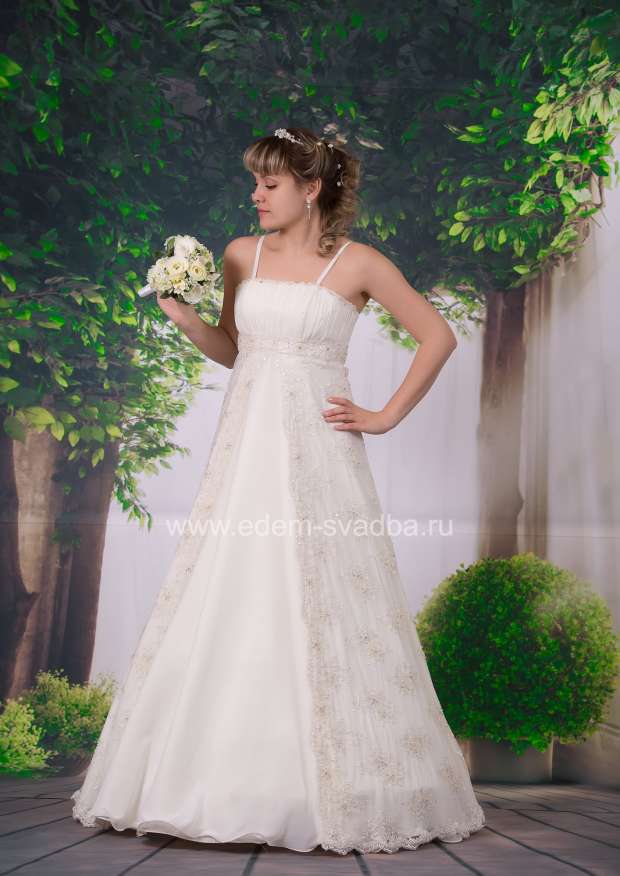 Свадебное платье  1061 Кружево код 205(225/10V) 1