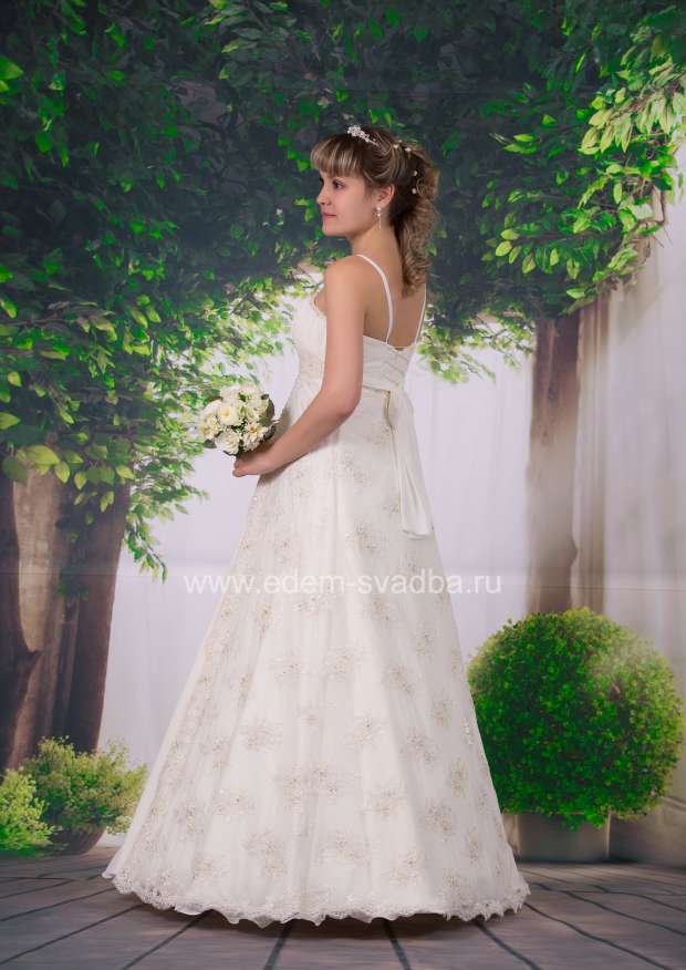 Свадебное платье  1061 Кружево код 205(225/10V) 2