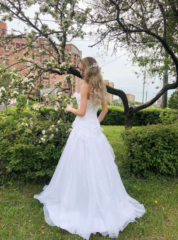 Свадебное платье  Долорес органза 2