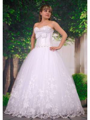 Свадебное платье, Артикул: 1510 Ракушка лазерная "Шармель"