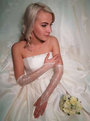 Аксессуары для невесты Перчатки, Артикул: 172026 перчатки к свадебному платью