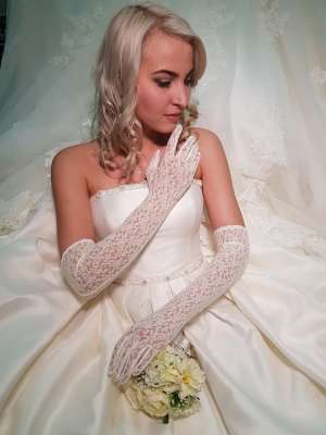 Аксессуары для невесты Перчатки, Артикул: 172530 перчатки к свадебному платью