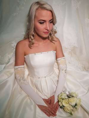 Аксессуары для невесты Перчатки, Артикул: 180853 перчатки к свадебному платью