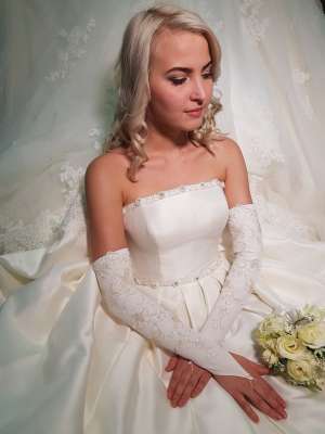 Аксессуары для невесты Перчатки, Артикул: 181124 перчатки к свадебному платью