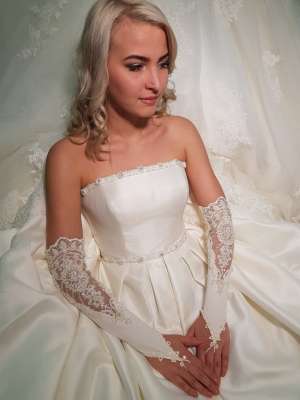 Аксессуары для невесты Перчатки, Артикул: 182951 перчатки к свадебному платью