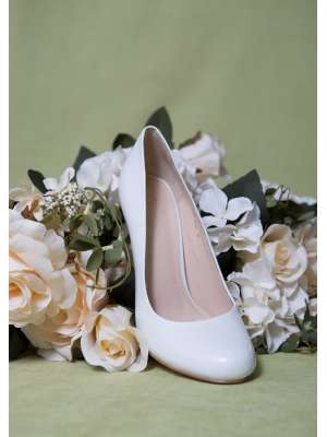Аксессуары для невесты Свадебные туфли, Артикул: Свадебные туфли на высоком каблуке E085-A301 белые