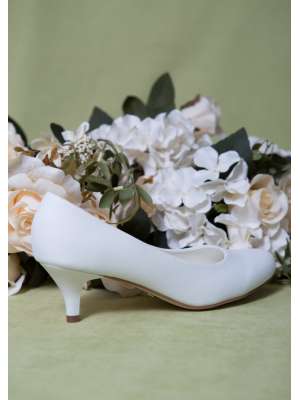 Аксессуары для невесты Свадебные туфли, Артикул: Свадебные туфли на низком каблуке NP055194-01