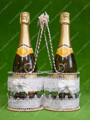 Свадебные аксессуары Украшение на шампанское, Артикул: 0599 Винная стойка Маркиза