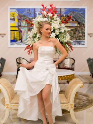 Свадебные платья Короткие, Артикул: 8949 Паула