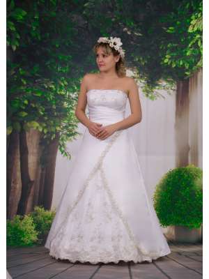 Свадебное платье, Артикул: 8127 Двусторонняя драпировка 185/Н