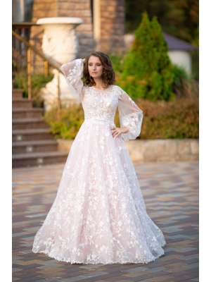Свадебное платье, Артикул: Сакура длинный рукав